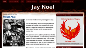 What Jaynoel.com website looked like in 2016 (7 years ago)