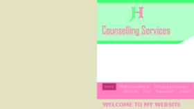 What Jhcounsellingservices.co.uk website looked like in 2016 (7 years ago)