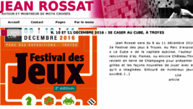 What Jeanrossat.fr website looked like in 2016 (7 years ago)
