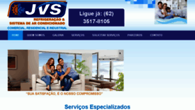 What Jvsrefrigeracao.com.br website looked like in 2016 (7 years ago)