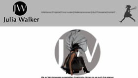 What Juliawalker.de website looked like in 2016 (7 years ago)