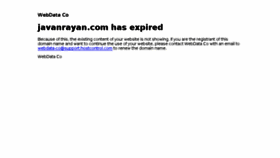 What Javanrayan.com website looked like in 2016 (7 years ago)