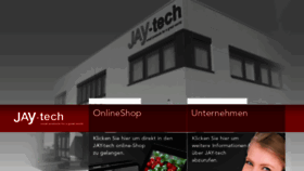 What Jay-tech.de website looked like in 2016 (7 years ago)