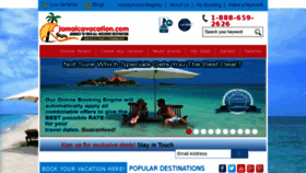 What Jamaicavacation.com website looked like in 2016 (7 years ago)