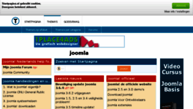 What Joomla.startpagina.nl website looked like in 2016 (7 years ago)