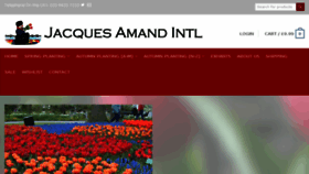 What Jacquesamandintl.com website looked like in 2016 (7 years ago)