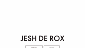 What Jeshderox.com website looked like in 2016 (7 years ago)
