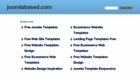 What Joomlabased.com website looked like in 2016 (7 years ago)