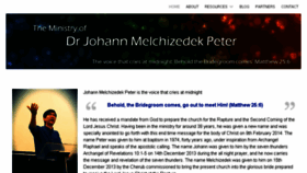 What Johannministries.com website looked like in 2016 (7 years ago)