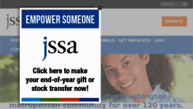 What Jssa.org website looked like in 2016 (7 years ago)