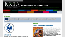 What Jfda.org website looked like in 2016 (7 years ago)