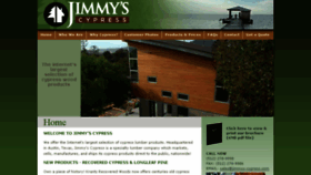 What Jimmys-cypress.com website looked like in 2016 (7 years ago)