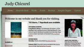 What Judychicurel.com website looked like in 2016 (7 years ago)