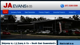What Jaevans.com.au website looked like in 2016 (7 years ago)