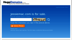 What Jessiemac.com website looked like in 2016 (8 years ago)