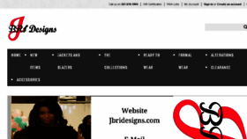 What Jbridesigns.com website looked like in 2016 (7 years ago)