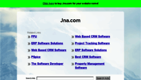 What Jna.com website looked like in 2016 (7 years ago)