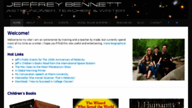What Jeffreybennett.com website looked like in 2016 (7 years ago)