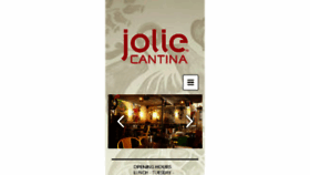 What Joliecantina.com website looked like in 2016 (7 years ago)