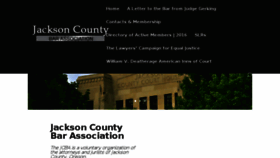 What Jacksoncountybar.net website looked like in 2016 (7 years ago)