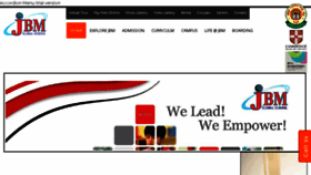 What Jbms.in website looked like in 2017 (7 years ago)