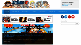 What Jeuxmangas.net website looked like in 2017 (7 years ago)