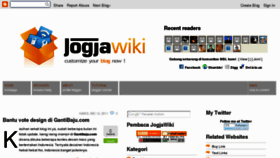 What Jogjawiki.com website looked like in 2011 (12 years ago)