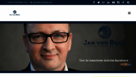 What Janvonberg.com website looked like in 2017 (7 years ago)