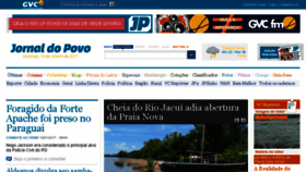 What Jornaldopovo.com.br website looked like in 2017 (7 years ago)