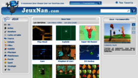 What Jeuxnan.com website looked like in 2017 (7 years ago)