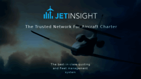 What Jetinsight.com website looked like in 2017 (7 years ago)
