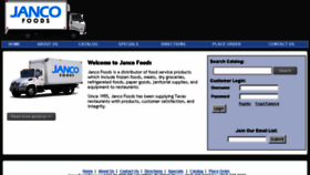 What Jancofoods.com website looked like in 2017 (7 years ago)