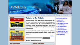 What Jvmsofts.com website looked like in 2017 (7 years ago)