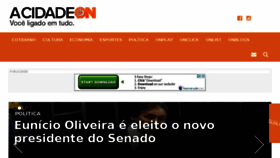 What Jornalacidade.com.br website looked like in 2017 (7 years ago)