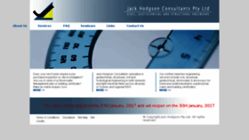 What Jackhodgson.com.au website looked like in 2017 (8 years ago)