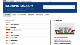 What Jalurpintas.com website looked like in 2017 (7 years ago)
