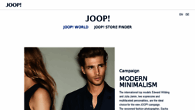 What Joop-shop.com website looked like in 2017 (7 years ago)