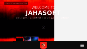 What Jahasoft.com website looked like in 2017 (7 years ago)