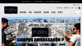 What Jansport.co.id website looked like in 2017 (7 years ago)