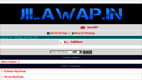 What Jilawap.in website looked like in 2017 (7 years ago)