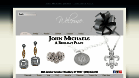 What Johnmichaelsjewelry.com website looked like in 2017 (8 years ago)
