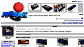 What Joystickvault.com website looked like in 2017 (7 years ago)