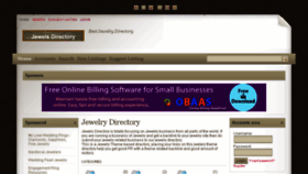 What Jewelsdirectory.com website looked like in 2017 (7 years ago)