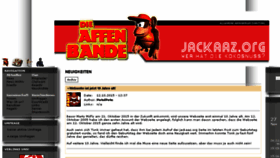 What Jackaaz.org website looked like in 2017 (6 years ago)