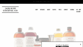What Jackrudycocktailco.com website looked like in 2017 (7 years ago)