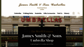 What James-smith.co.uk website looked like in 2017 (7 years ago)