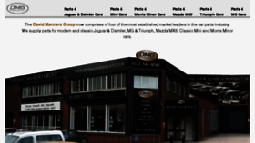 What Jagspares.co.uk website looked like in 2017 (8 years ago)