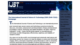 What Journalofsciences-technology.org website looked like in 2017 (6 years ago)