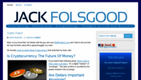 What Jackfolsgood.com website looked like in 2017 (6 years ago)