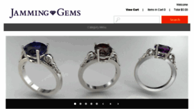 What Jamngems.com website looked like in 2017 (7 years ago)